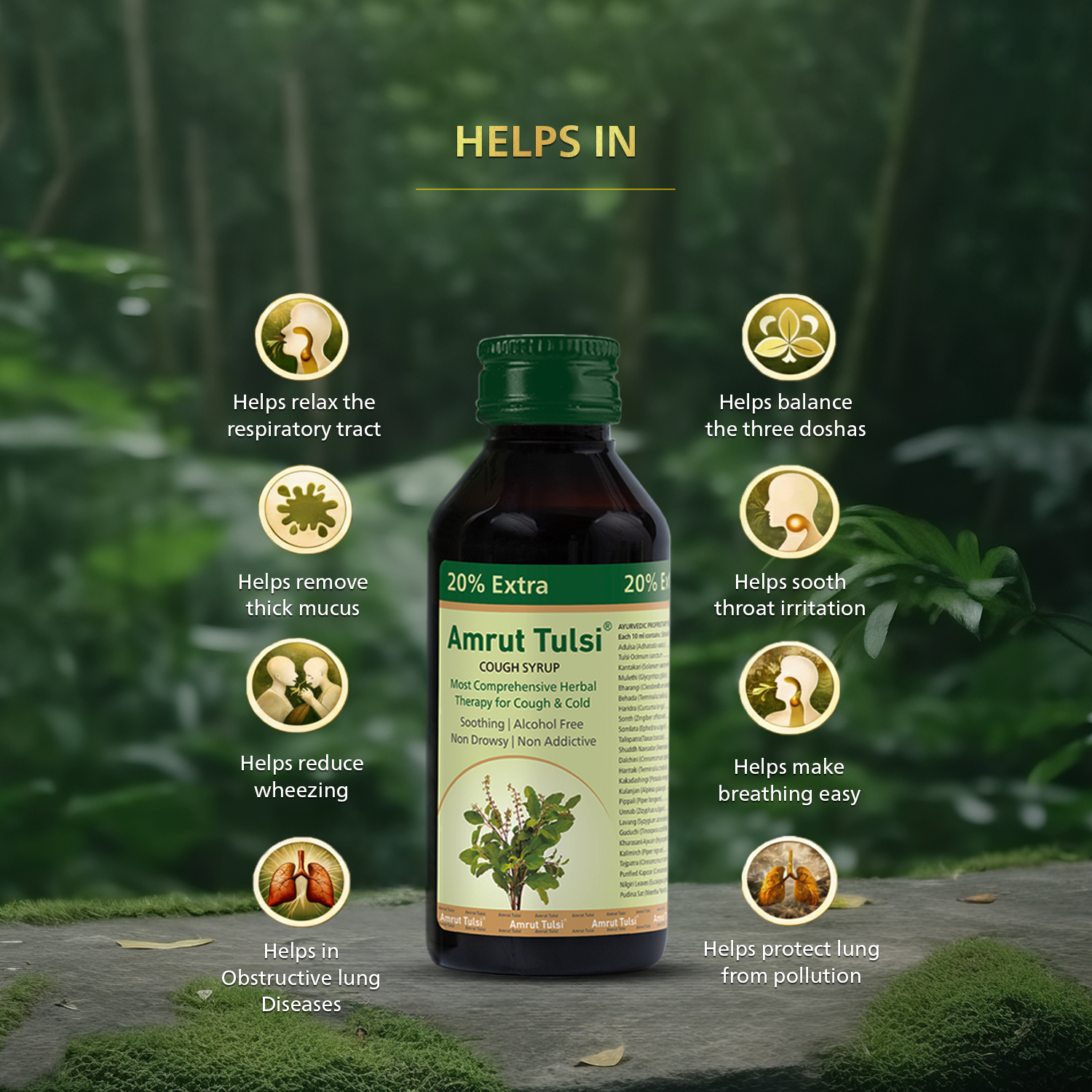 04 Cough syrup for cold and throat infection