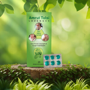 Amrut Tulsi Lozenges Mint